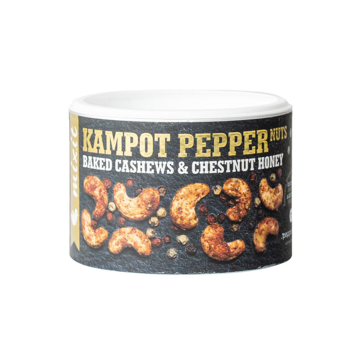 Mixit baked nuts with honey and Kampot m pepper